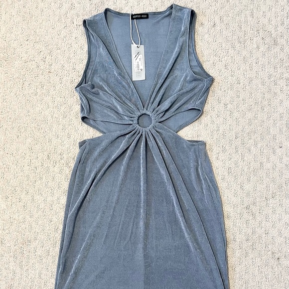 NWT! Deep V Cut Out Dress - Picture 2 of 4